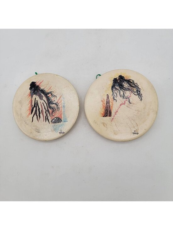 William B. Rabbit Other - William B. Rabbit Native American Sandstone Coaster Set of 2